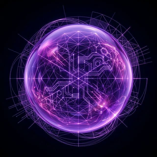 Abstract tech orb